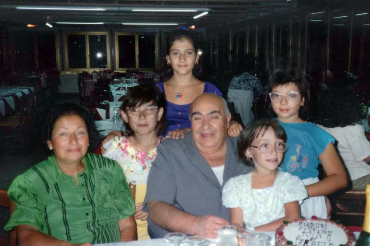 La famiglia di Lorena Mirabella