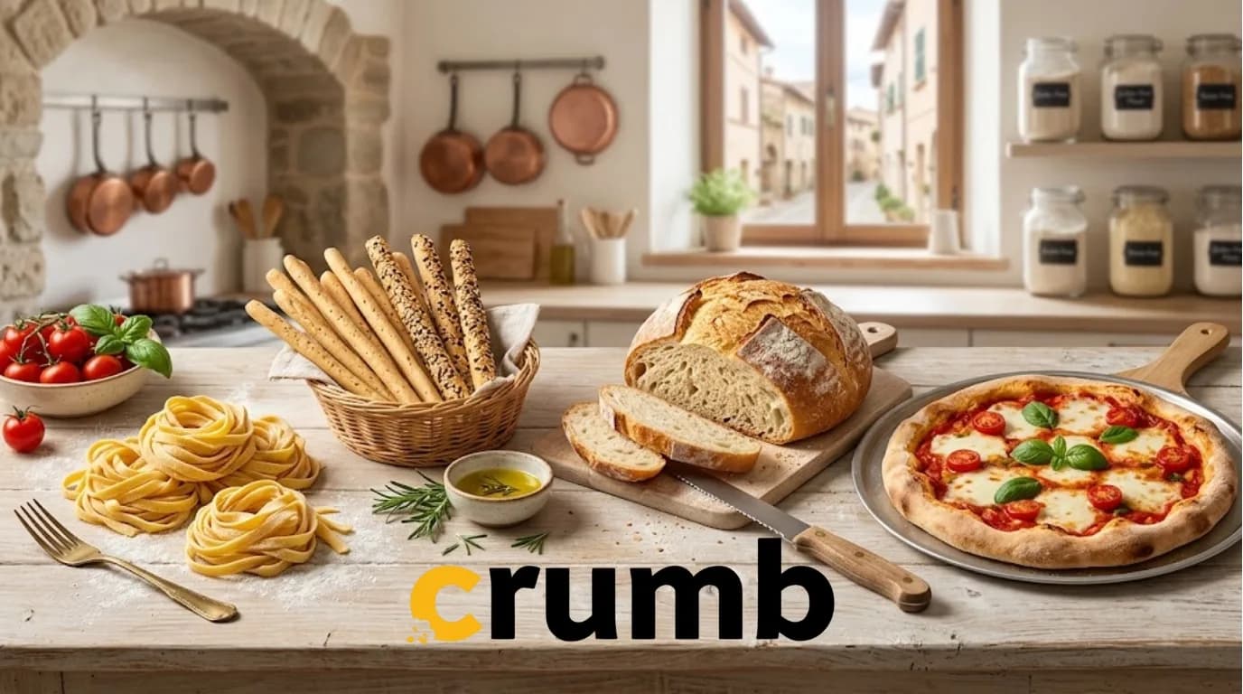 Gluten Free 1ª lezione — Pasta, grissini, pane e pizza
