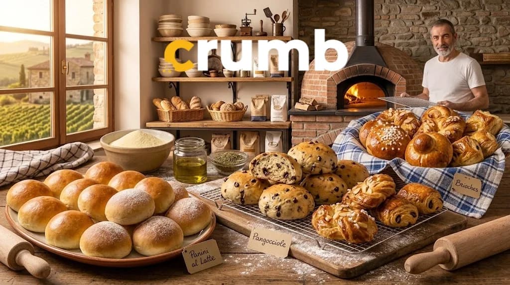 Panini al latte, Panini per Hamburger, Pangocciole e Nuvolette